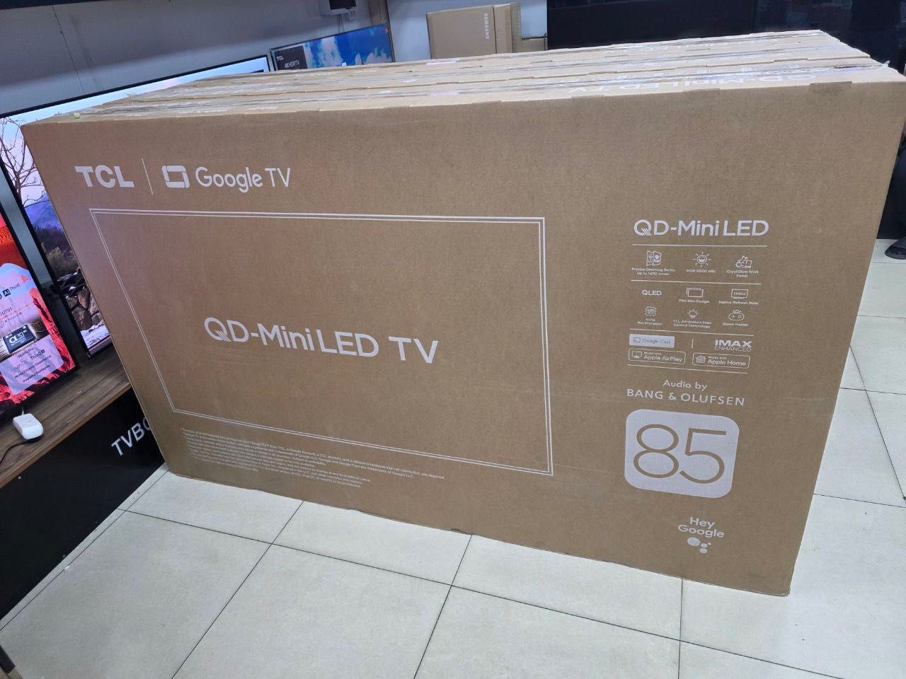 Телевизор TCL C6K Premium QD-MiniLED TV, 144Hz, HDR, ONKYO 2.1 Hi-Fi