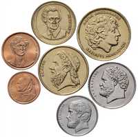 Красивые Монеты Греции. (набор)