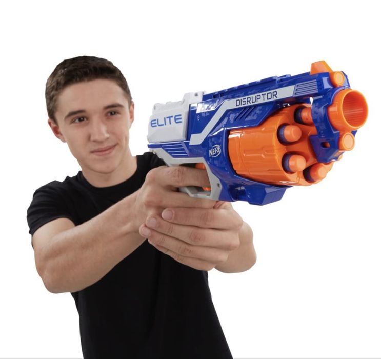 Пистолет бластер с пулями Nerf Elite Disruptor