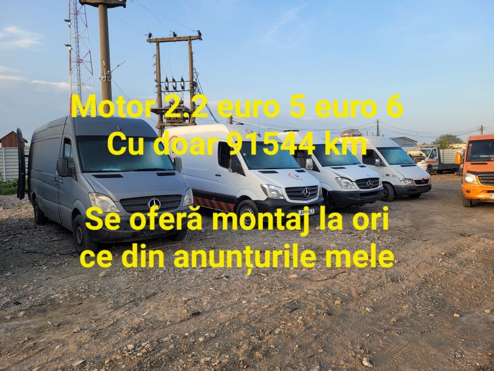 Motor 2.2 euro 5 euro 6 Mercedes Sprinter motor Iveco Daily motor Atle