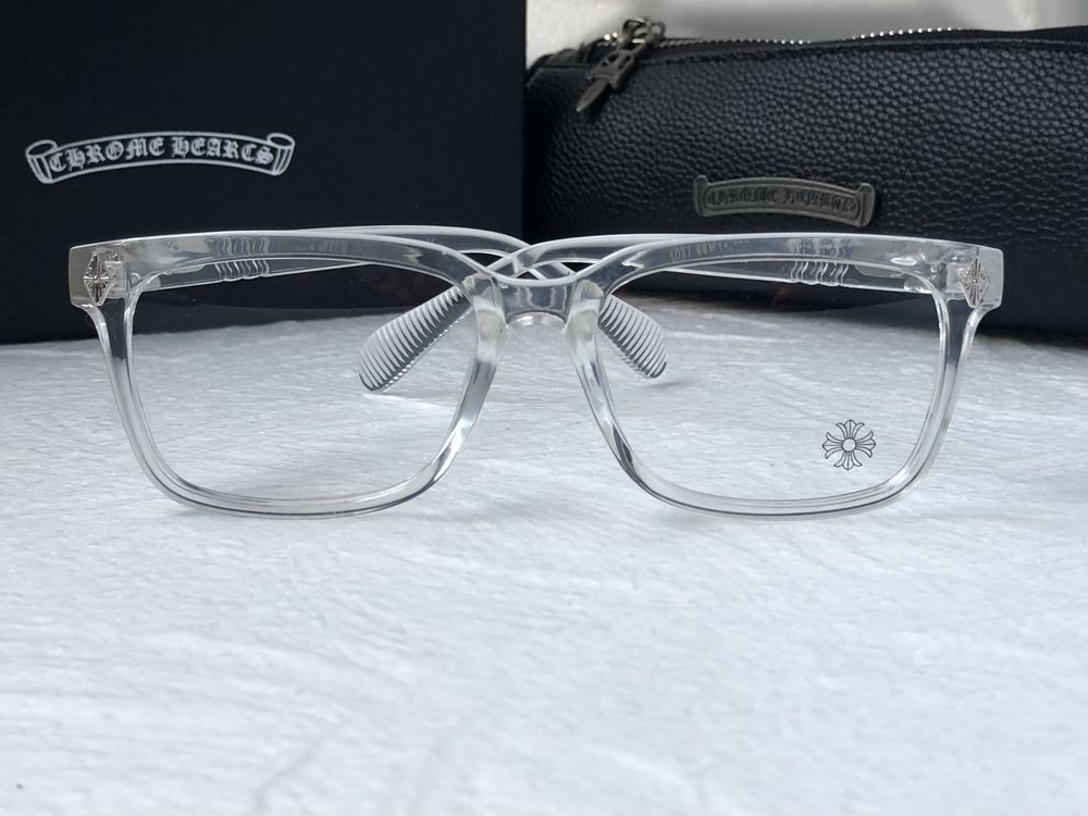 Очила за компютър Диоптрични рамки прозрачни слънчеви chrome hearts
