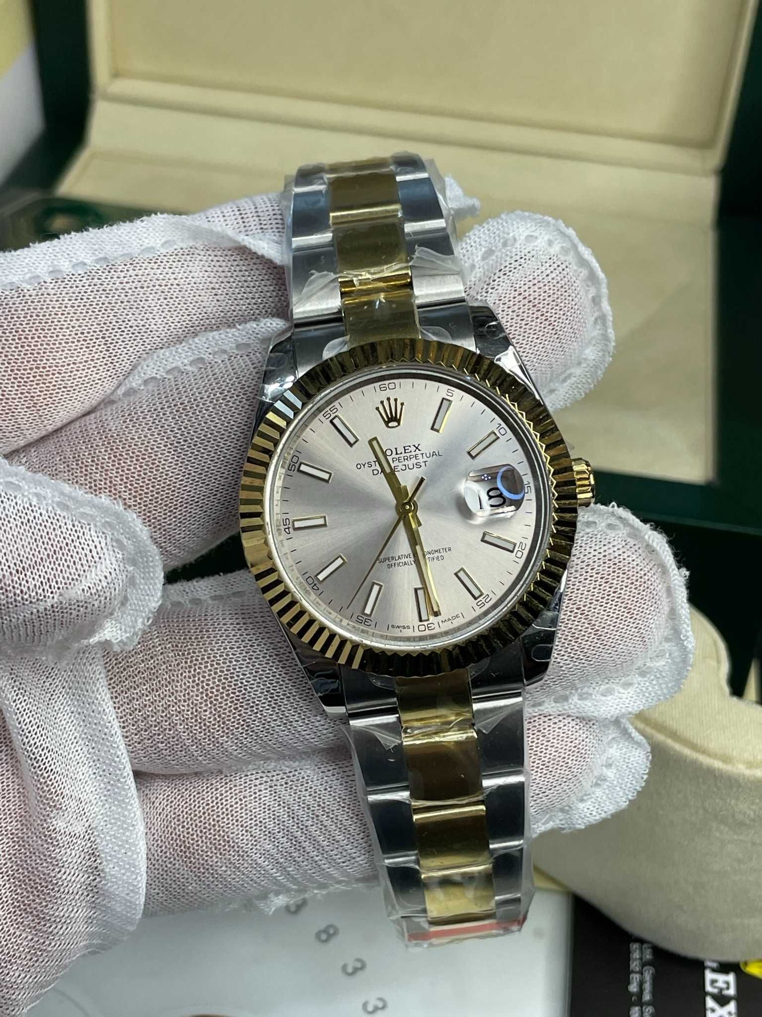 Rolex DateJust 41 MM Two Tone Gold si Silver LUXXXXX
