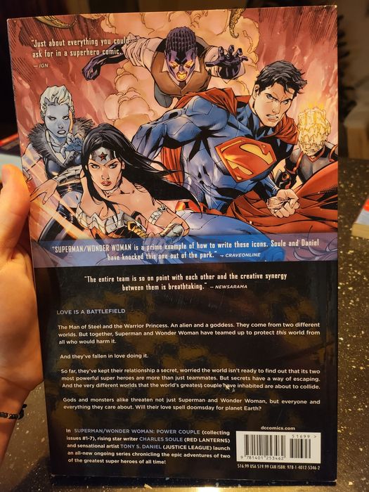 Bandă desenată DC - Superman & Wonder woman Power Couple