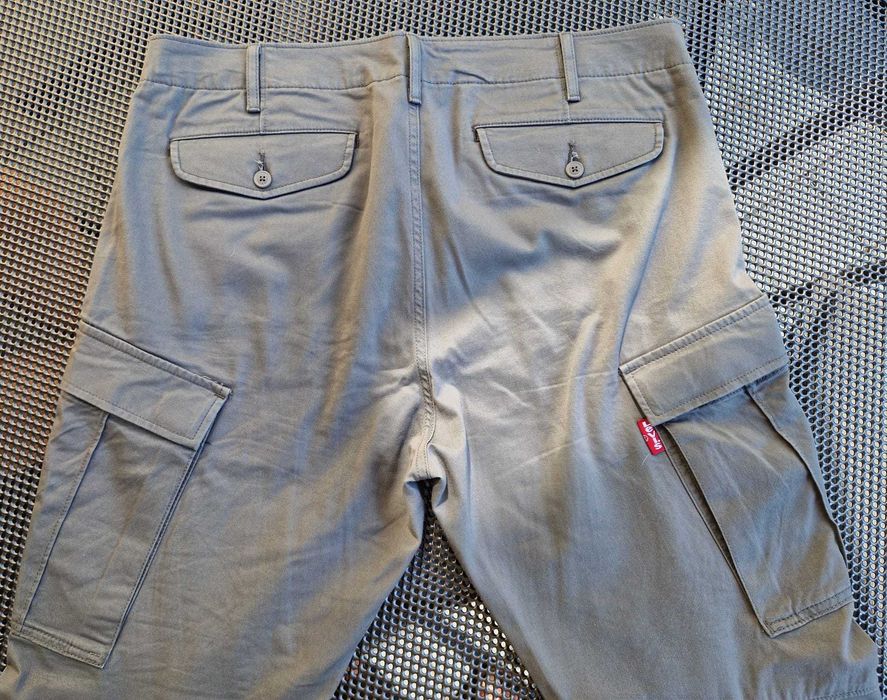 LEVI'S Pantaloni RELAXED FIT LO BALL Cargo Gri Închis-W36 L32