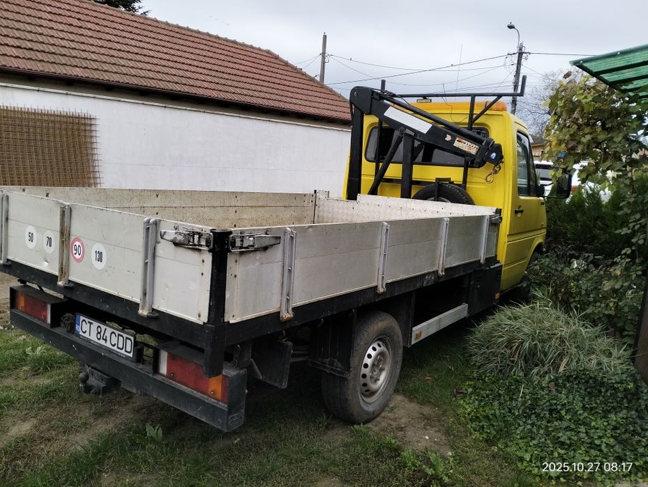Vw Lt 35 basculabil cu macara