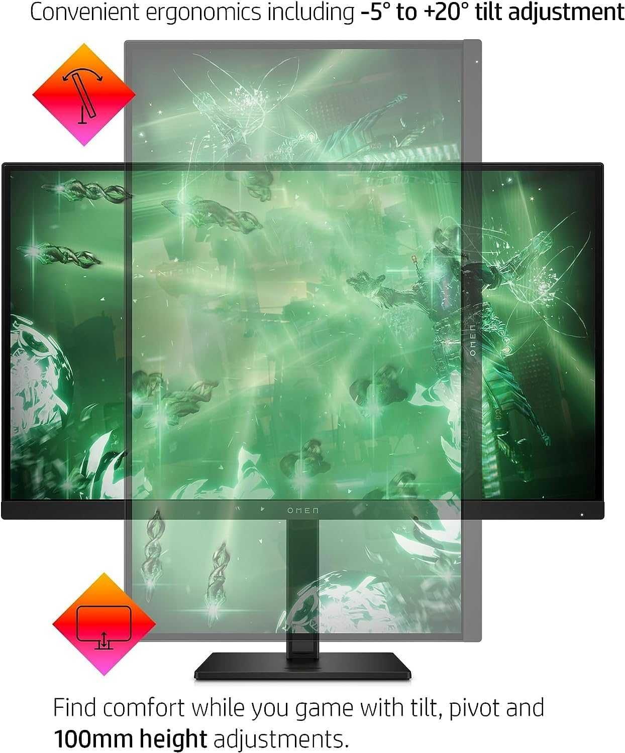 [НОВЫЙ] Монитор HP OMEN 27Q | 27" QHD IPS 165Hz 400nits 1ms