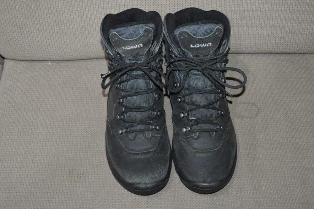 Ghete piele imblanite LOWA Nabucco 41.5 Gore-tex