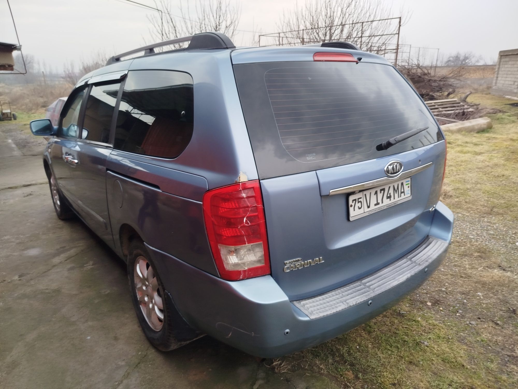 KIA CARNIVAL 2008 метан ва пропанда