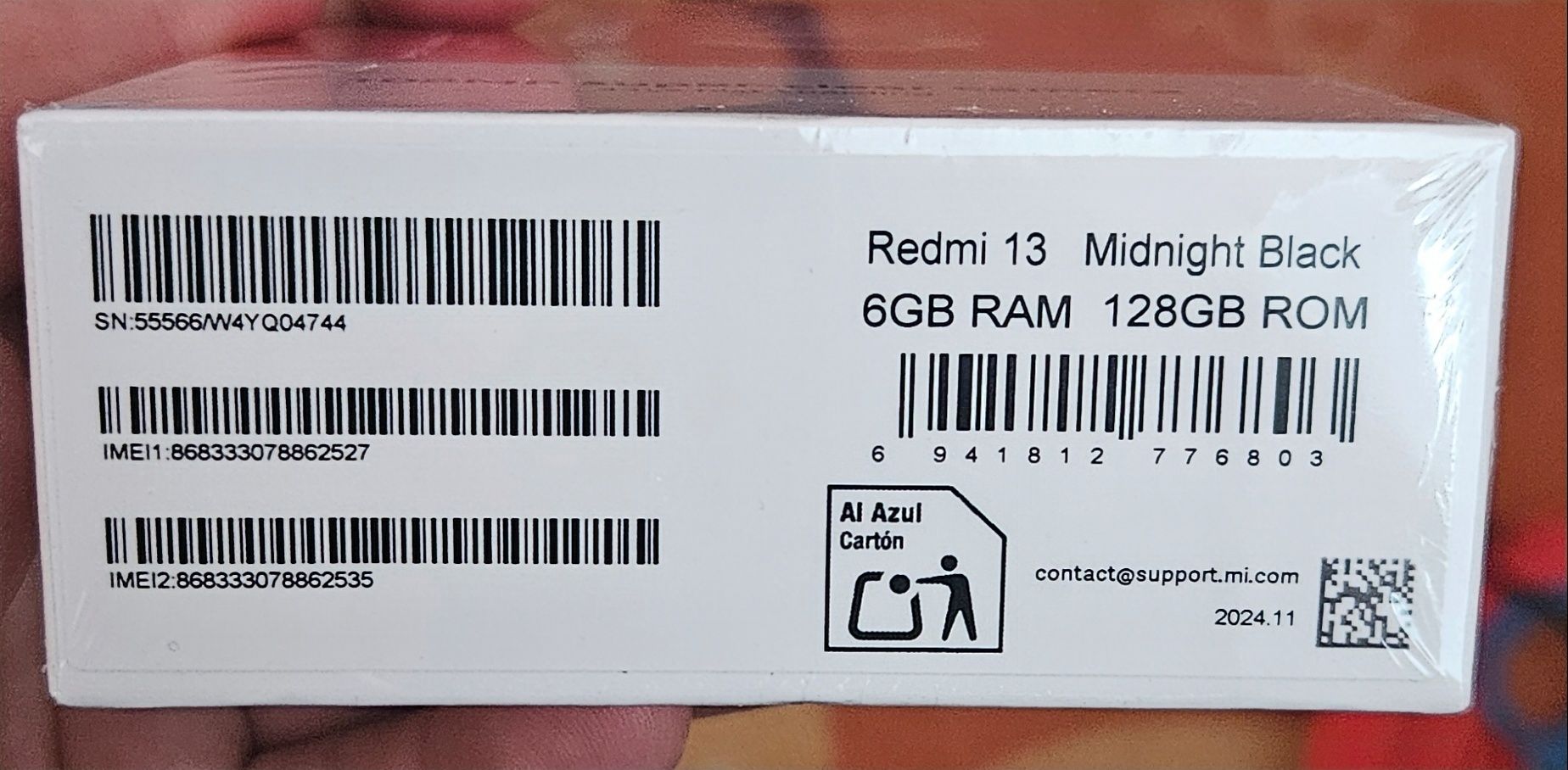 Xiaomi Redmi 13 128gb black