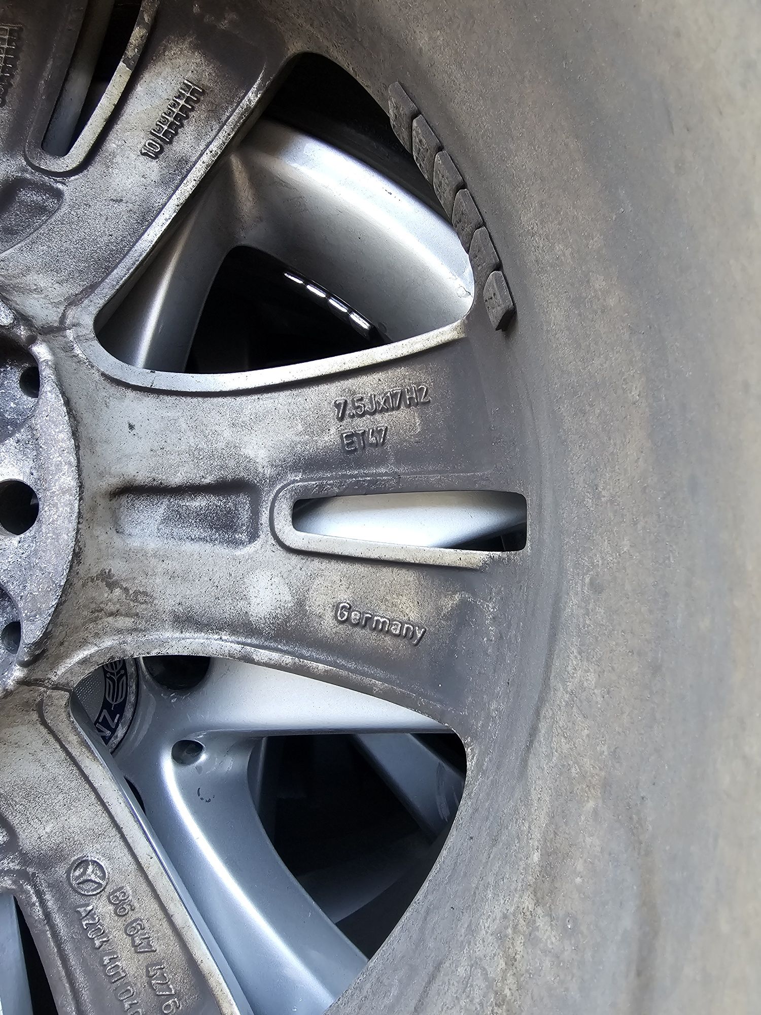 Джанти 17" Mercedes W204 face