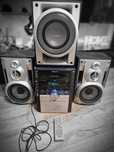 Combina Panasonic SA-AK750 / 660W / Usb / Aux / Cd / Caseta