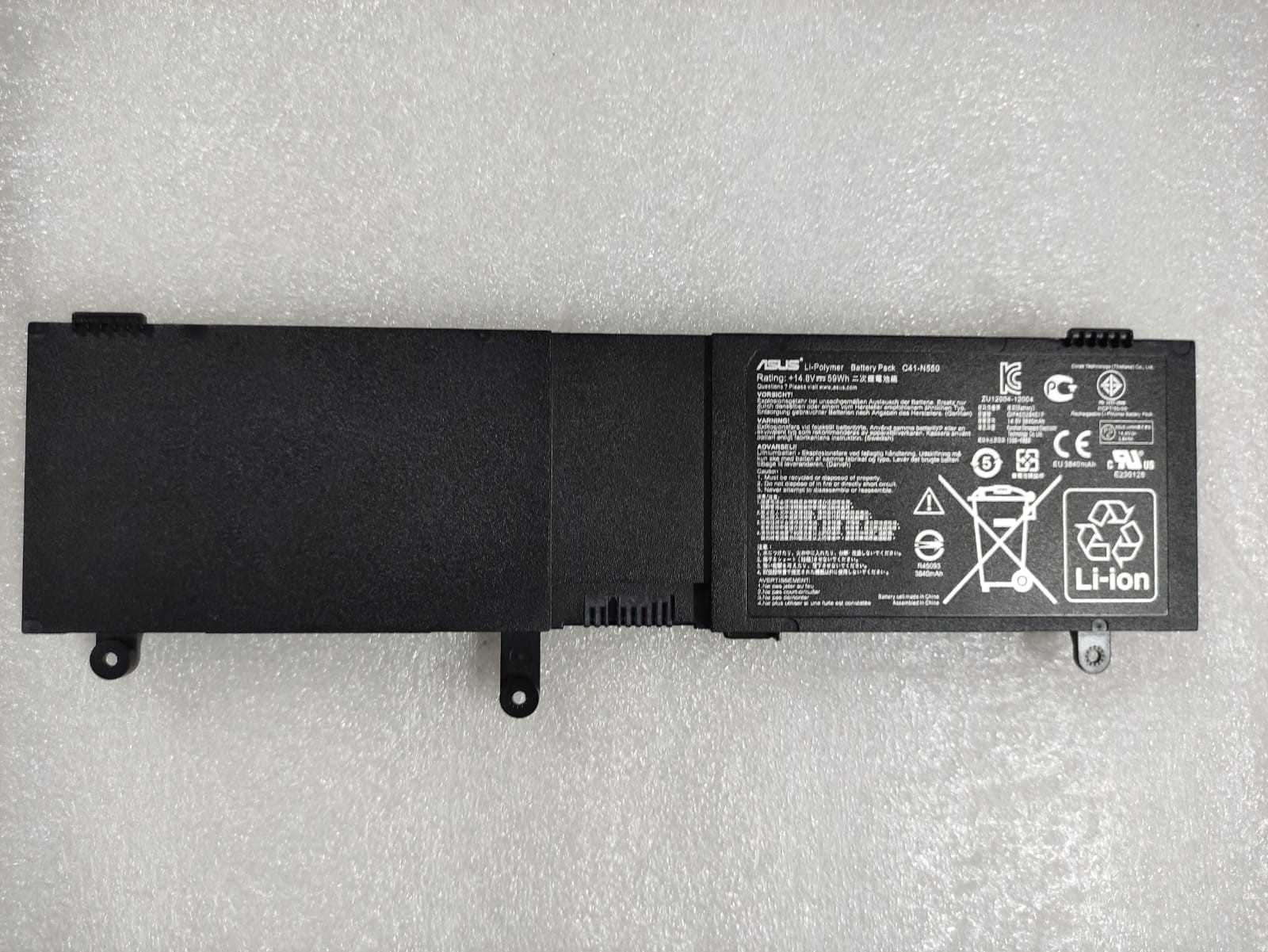 Аккумулятор для ноутбука Asus C41-N550 (оригинал). ЧИТАЙТЕ ОПИСАНИЕ