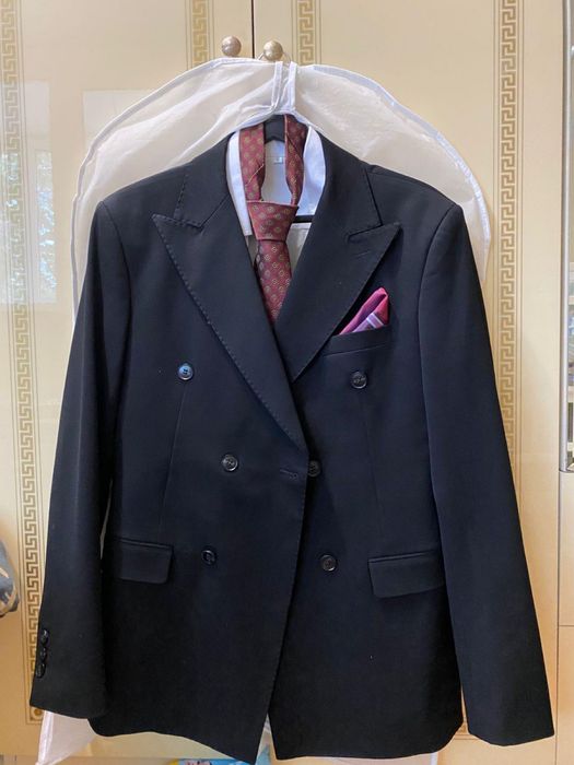 Классический мужской костюм (двубортный)