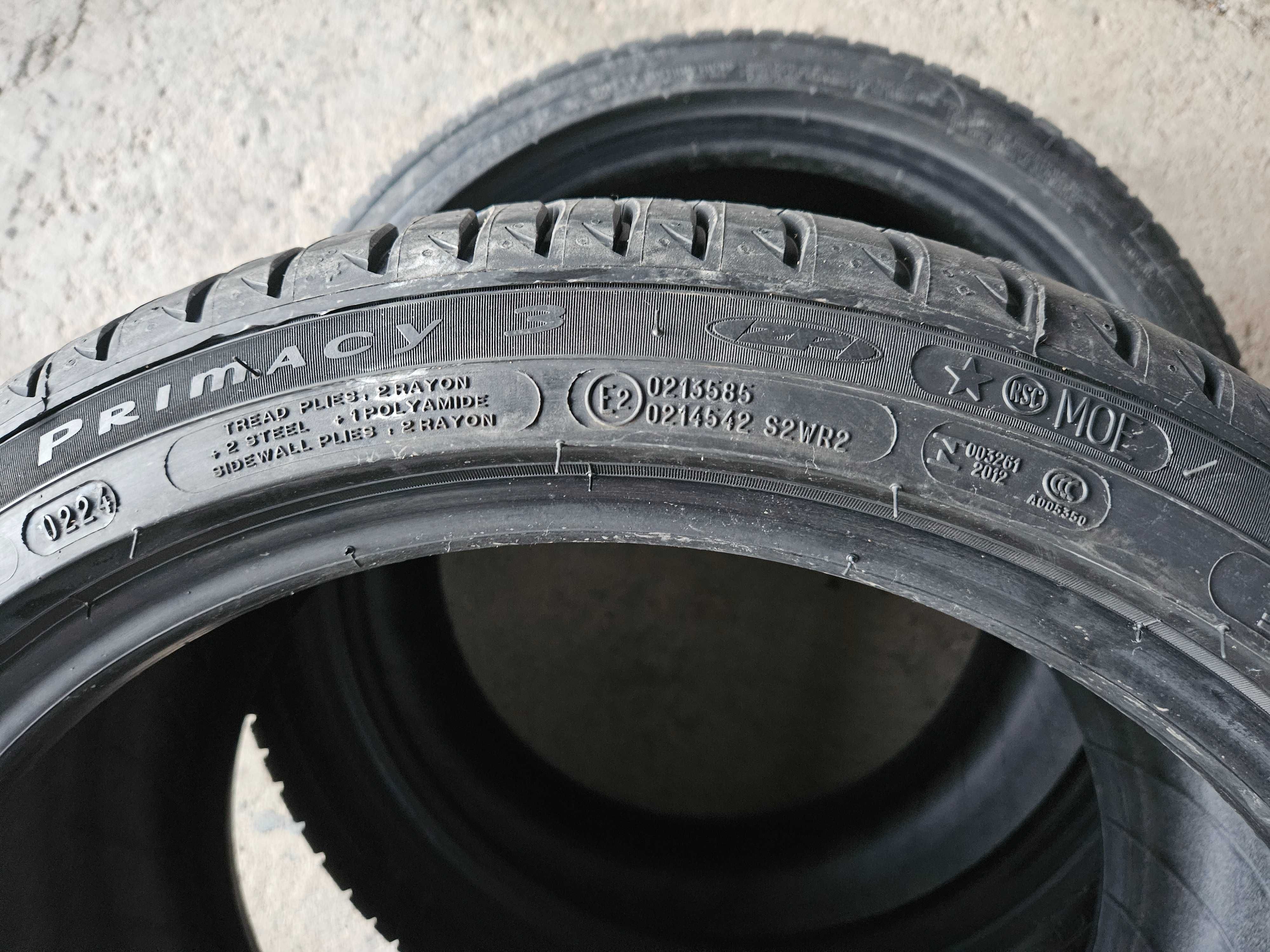 2 Нови летни гуми 275/35R19 Michelin Primacy3 ZP * MOE XL 100Y DOT2024