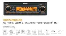 Radio auto Continental CDD7428UB-OR, 24V