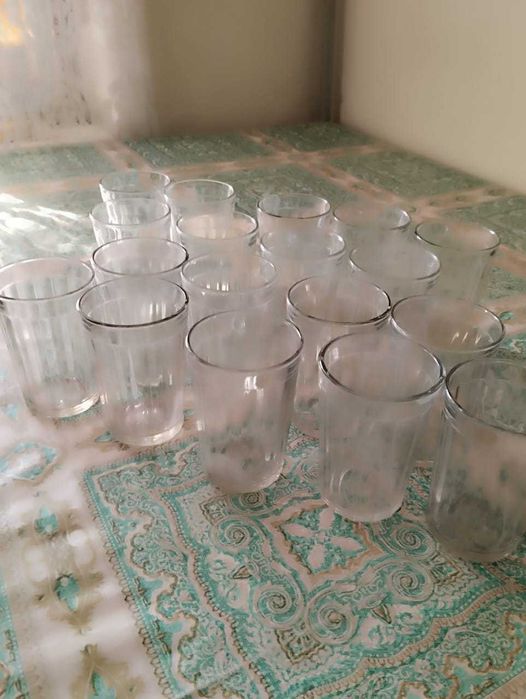 Гранённые стаканы и стопки СССР