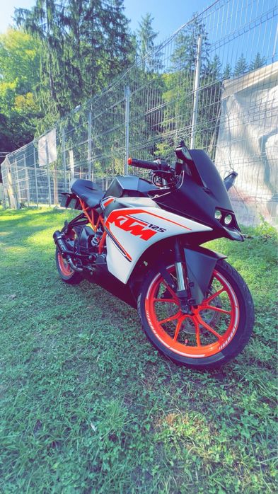 Ktm rc 125 2016,set nou 3000€ neg