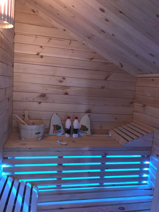 Sauna din lemn masiv