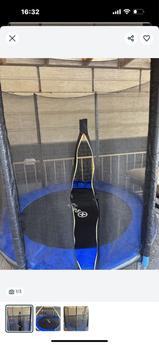 батут каркасный детские