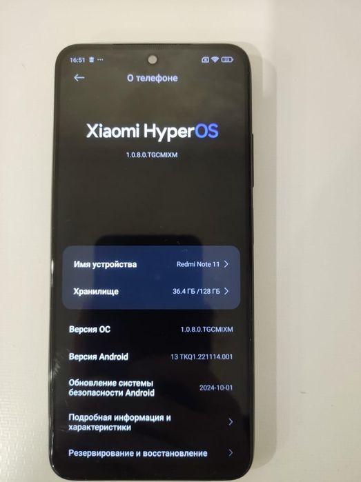 Xiaomi redmi note 11  128gb