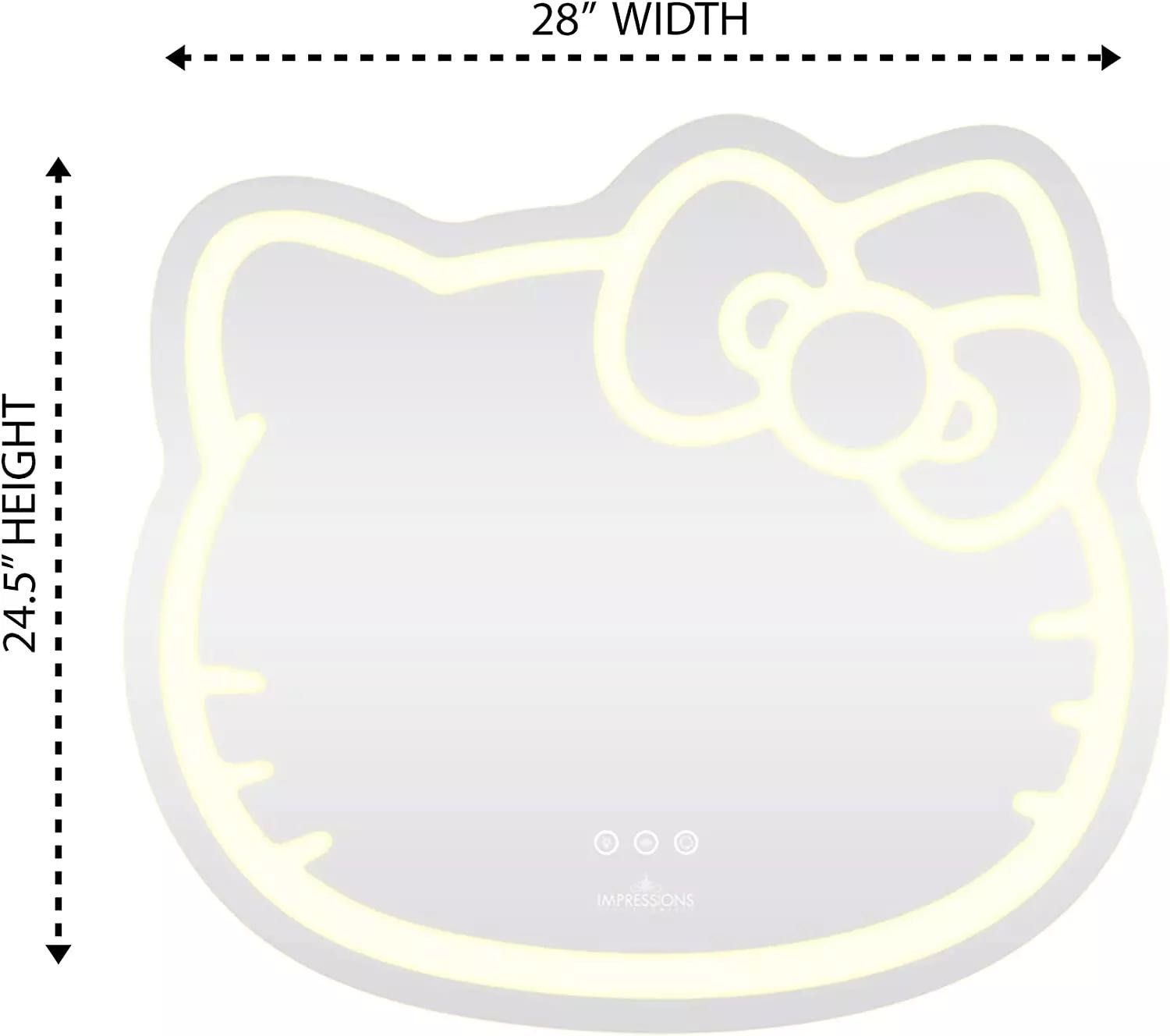 Oglinda Smart Hello Kitty Multicolor cu Led