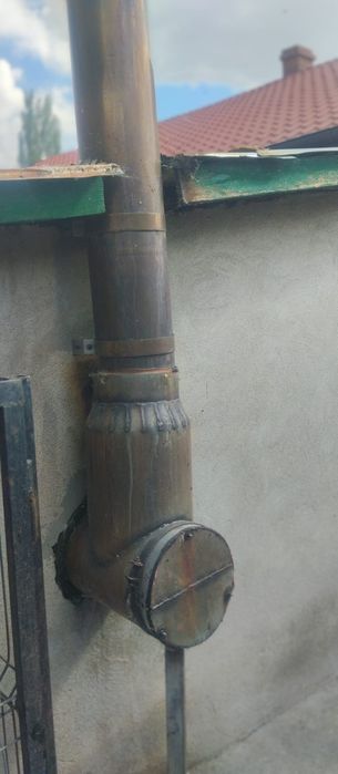 Coș centrală inox și bazin pentru peleți