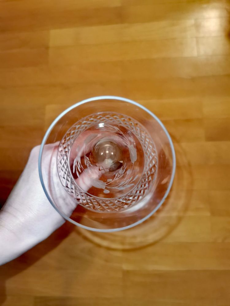 Чаши кристални за шампанско WMF Crystal Champagne Flutes 1920г. 5 бр.