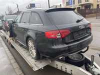 Bara spate Sline Audi A4 B8 cu loc evacuare dubla