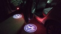 Lampi led logo portiere, VW Passat B6, B7, CC, Golf 5, 6, 7, Touareg