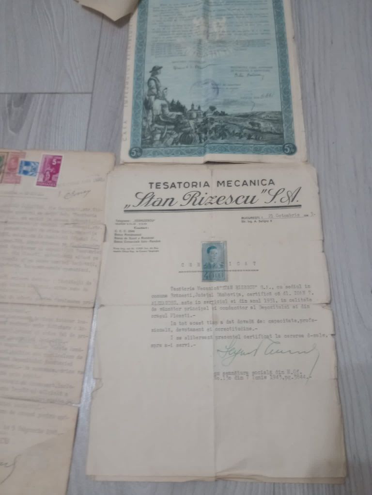 Acte vechi din 1939 - 1944