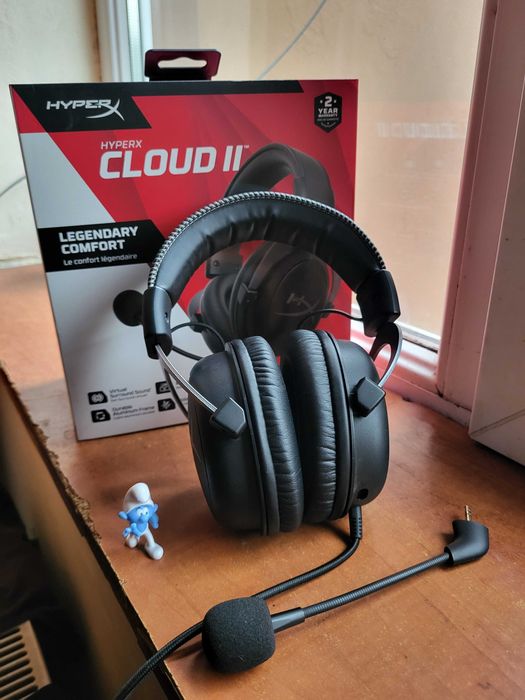 Casti Gaming HyperX Cloud 2  la cutie - 7.1 Surround - Impecabile