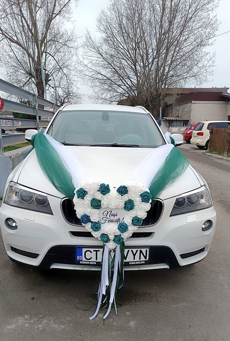 Vand Decori Deluxe Inimioara Masina Nunta Miri Nasi
