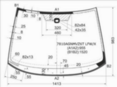 Стекло лобовое  Skoda Octavia