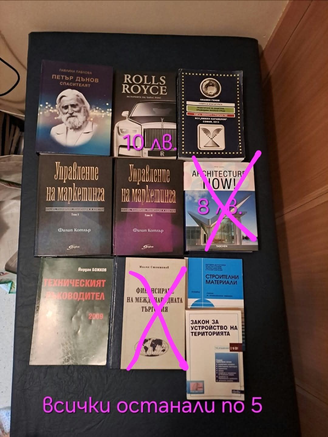 Книги различни жанрове