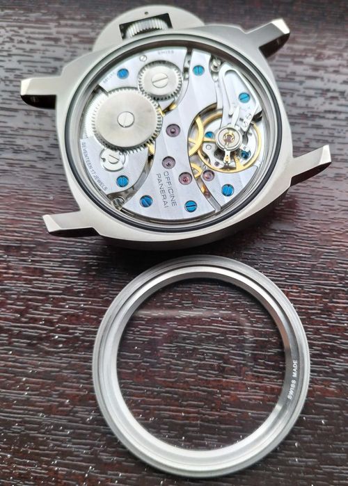 Panerai PAM177 Luminor Marina 44 mm Titan mecanic Unitas 6497