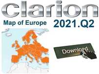 GPS CLARION card microSD iGO Primo UPDATE harti navigatie Europa 2022