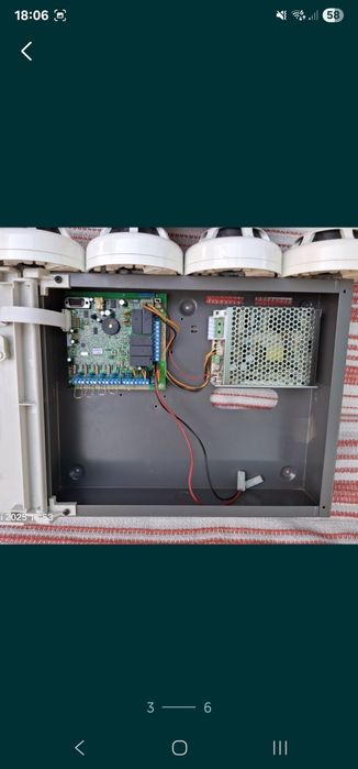 Centrala Incendiu Bentel J-408-4