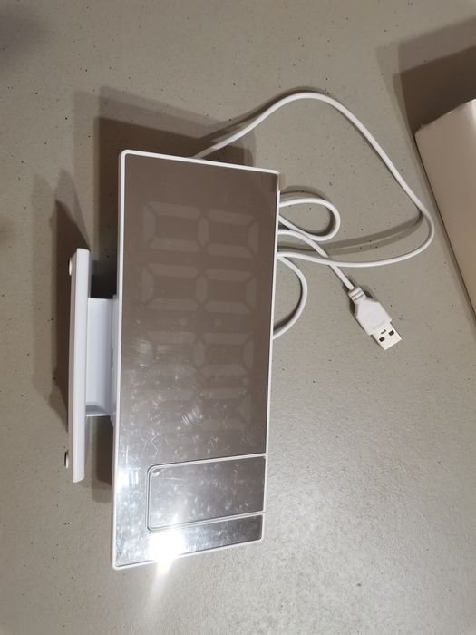 Нов! Прожекционен Часовник DS-3618LP, Цифров,огледален LED дисплей