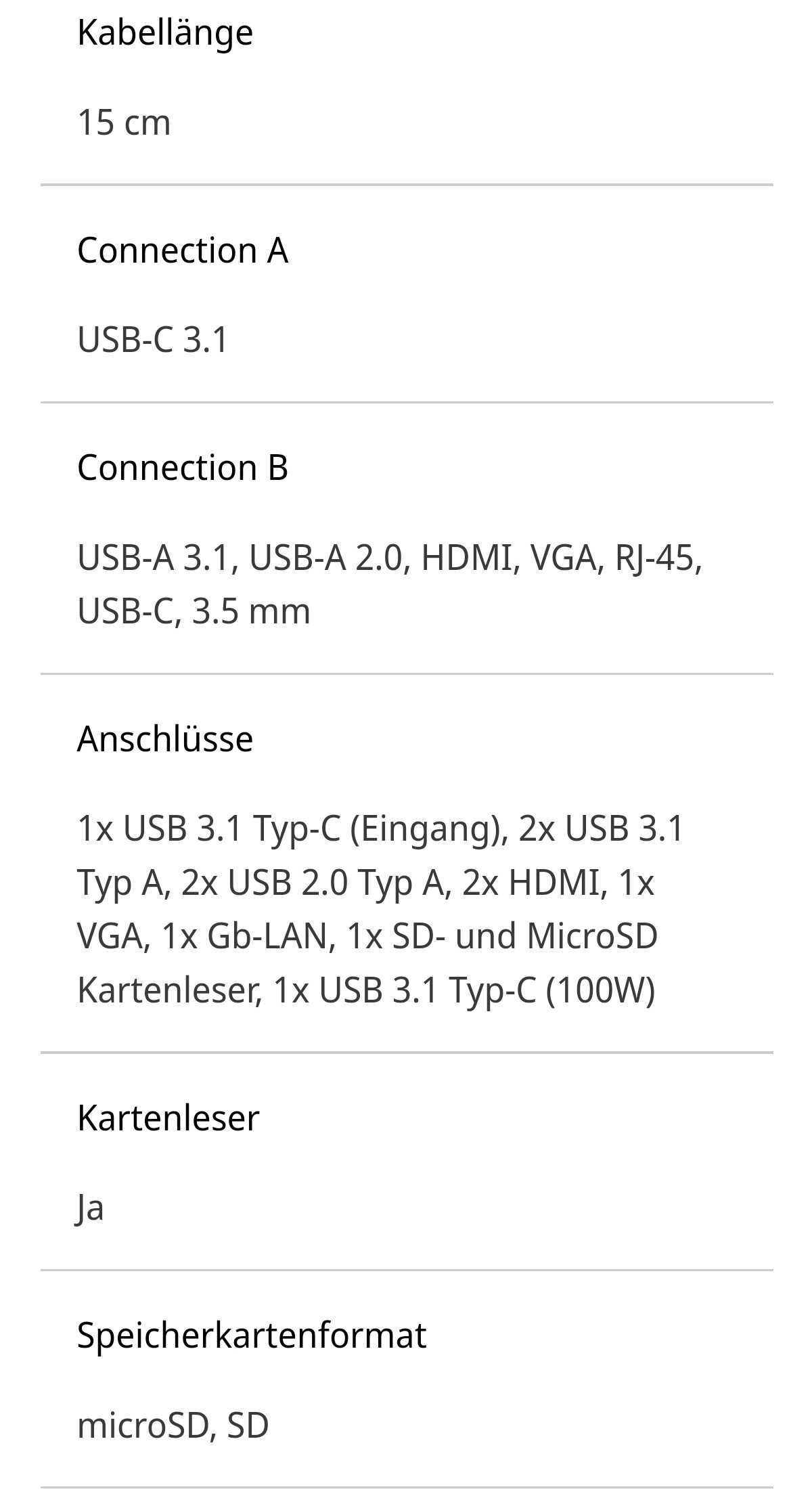 Isy usb hub (docking) USB C 7 in 1