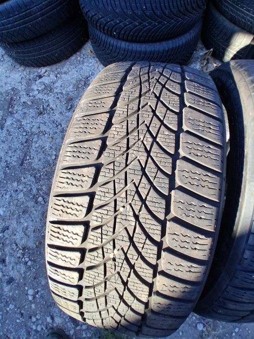 205 45 17 DUNLOP 4броя зимни дот 2021г RUN FLAT