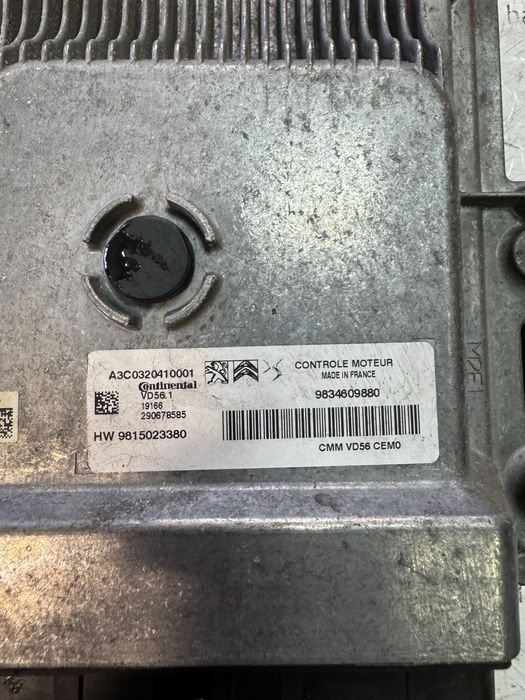 Calculator motor Citroen C3 Peugeot 208 308 1,2 benzina HN05 2015-2021