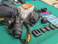 DSLR Nikon D3100 plus accesorii
