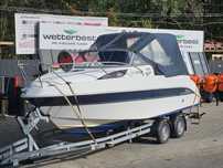 Barca Galia 620 DC echipata cu motor Johnson 140 si peridoc