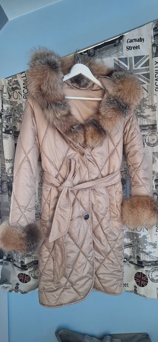 Зимно яке с естествен пух