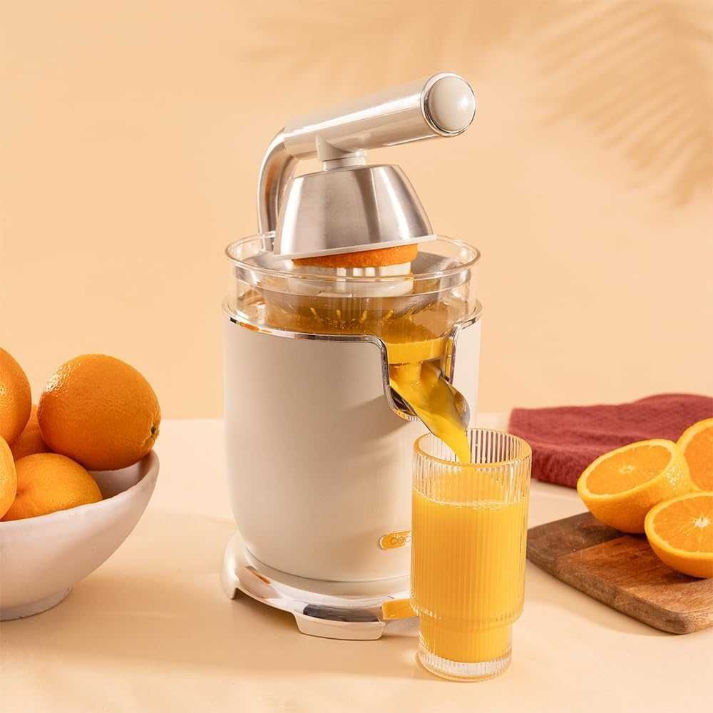 Цитрус преса, сокоизтисквачка Cecotec RetroJuice, 1000W лек ДЕФЕКТ
