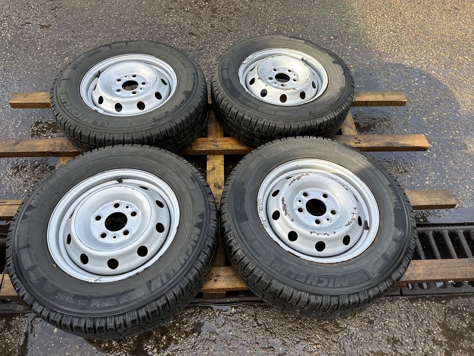 Jante 15 Iveco Jumper Boxer Ducato anvelope iarna michelin 215 70 15