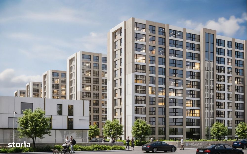 2 camere într-un complex cu acces controlat – West Avenue Chiajna +TVA