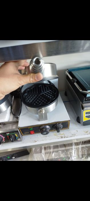 Vafli apparati ВАФЭЛЬНИЦa vafli chiqarish Professional Uskuna Arginali