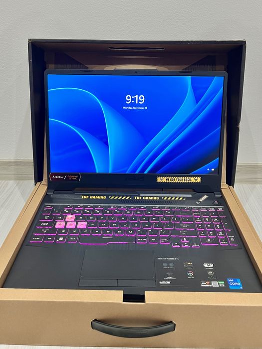 Геймърски лаптоп ASUS TUF F15 FX506HE