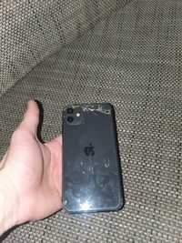 iPhone 11, carcasa spate si display deteriorate